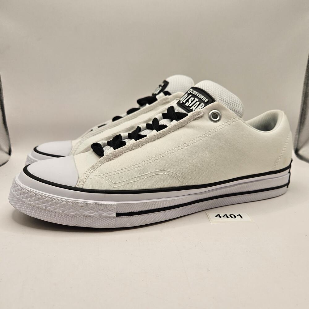 CONVERSE MEN'S 11 CHUCK TAYLOR ALLSTAR PUFF FAT TOUGUE LO WHITE A14722C